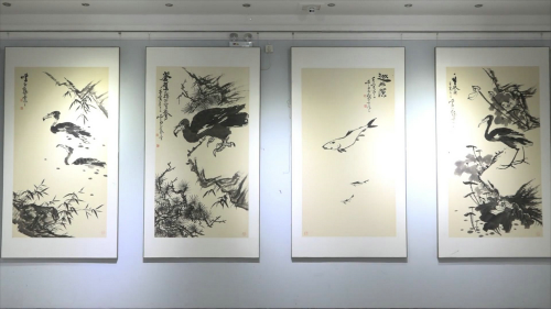 周鵬飛毛體書(shū)法·大寫(xiě)意畫(huà)藝術(shù)大展在德州董子文化街美術(shù)館開(kāi)幕