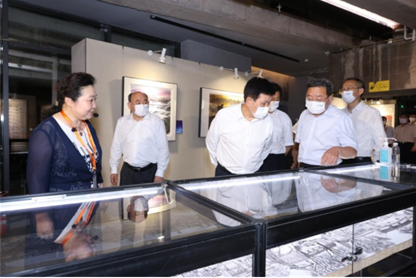 山河永定名家書畫作品展在京開幕！