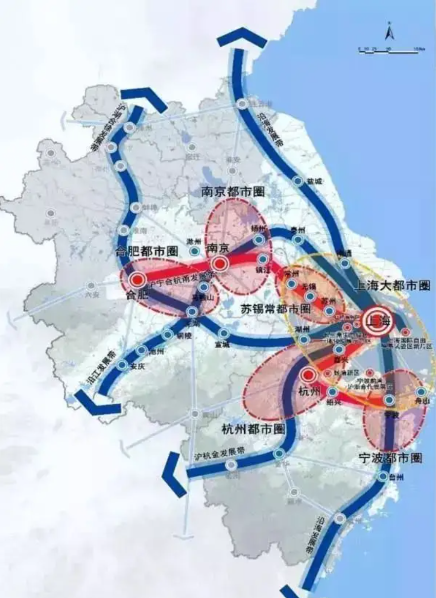 上海將實(shí)現(xiàn)近滬地區(qū)1小時(shí)、上海大都市圈1.5小時(shí)、長(zhǎng)三角主要城市2小時(shí)可達(dá)